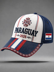 2026 Paraguay Football Style Unisex Hat