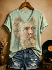 Women's Irish Folk Street Musician T-Shirt