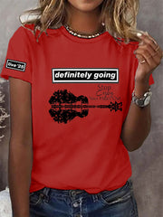 Women's Live '25 Tour Cotton Short-Sleeved T-shirt