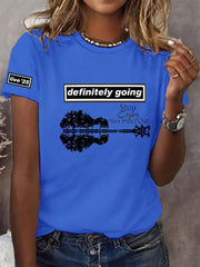 Women's Live '25 Tour Cotton Short-Sleeved T-shirt