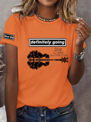 Women's Live '25 Tour Cotton Short-Sleeved T-shirt