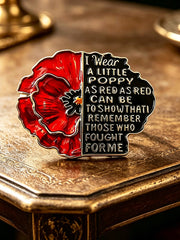 Unisex Remembrance Day Brooch