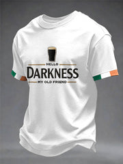 Men's Hello Darkness My Old Friend  t-shirt
