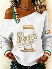 Women's HELLO DARKNESS MY OLD FRIEND Sweatshirt