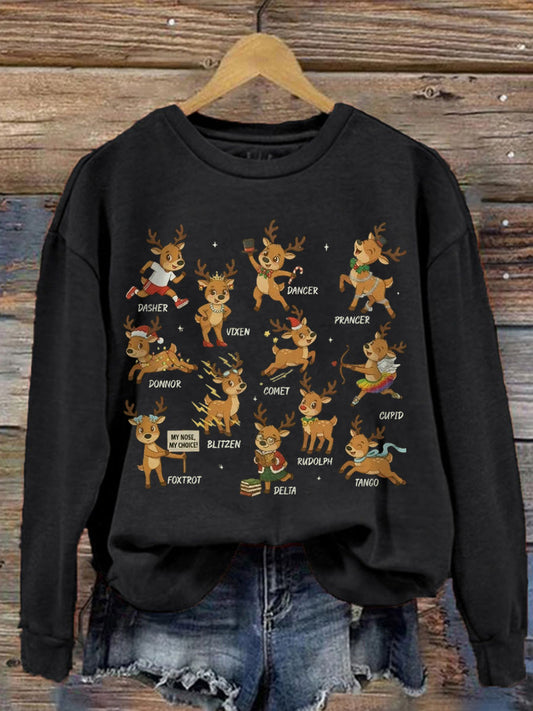 Women's Resist Christmas Funny Sweatshirt