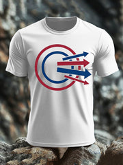 Men's Mod T-shirt worn by the Jam imitation cotton short-sleeved T-shirt