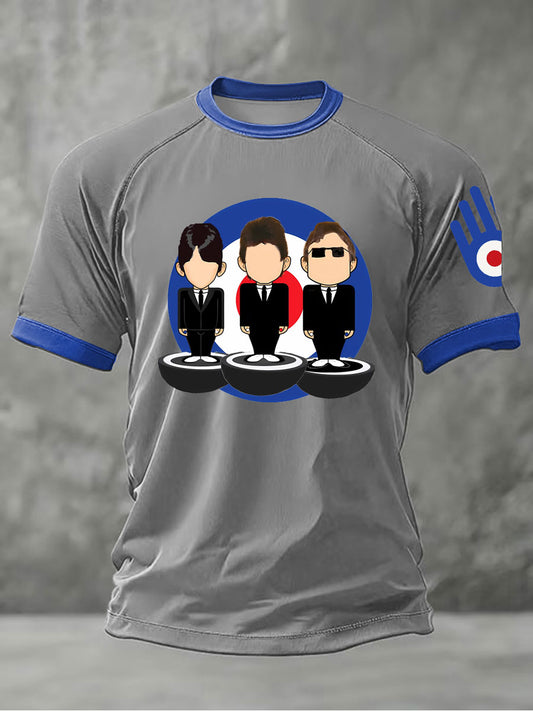 Men's Modfather UK Music Mods Lover short sleeve t-shirt