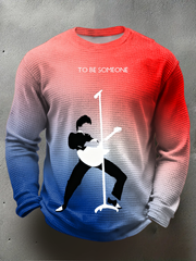 Men's The Jam minimalist pop art  Waffle Long Sleeve T-Shirt