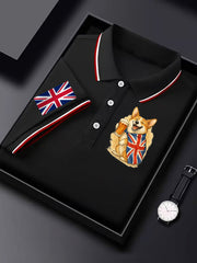 Men's Vintage England Flag Casual Shirt