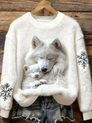 Women's Animal Art Print Casual Top
