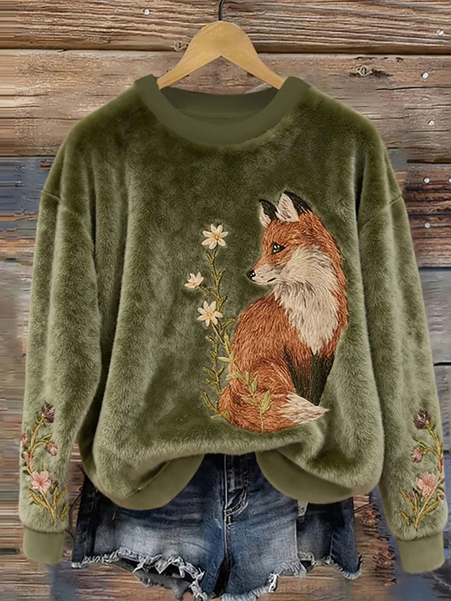 Women's Animal Art Print Casual Top