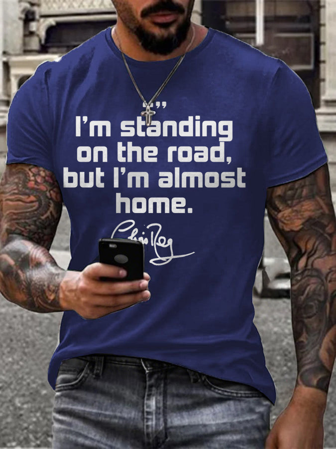 Men's Music Lover Printed T-shirt