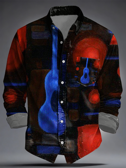 Unisex The Road Man Music Lover Printed Shirt