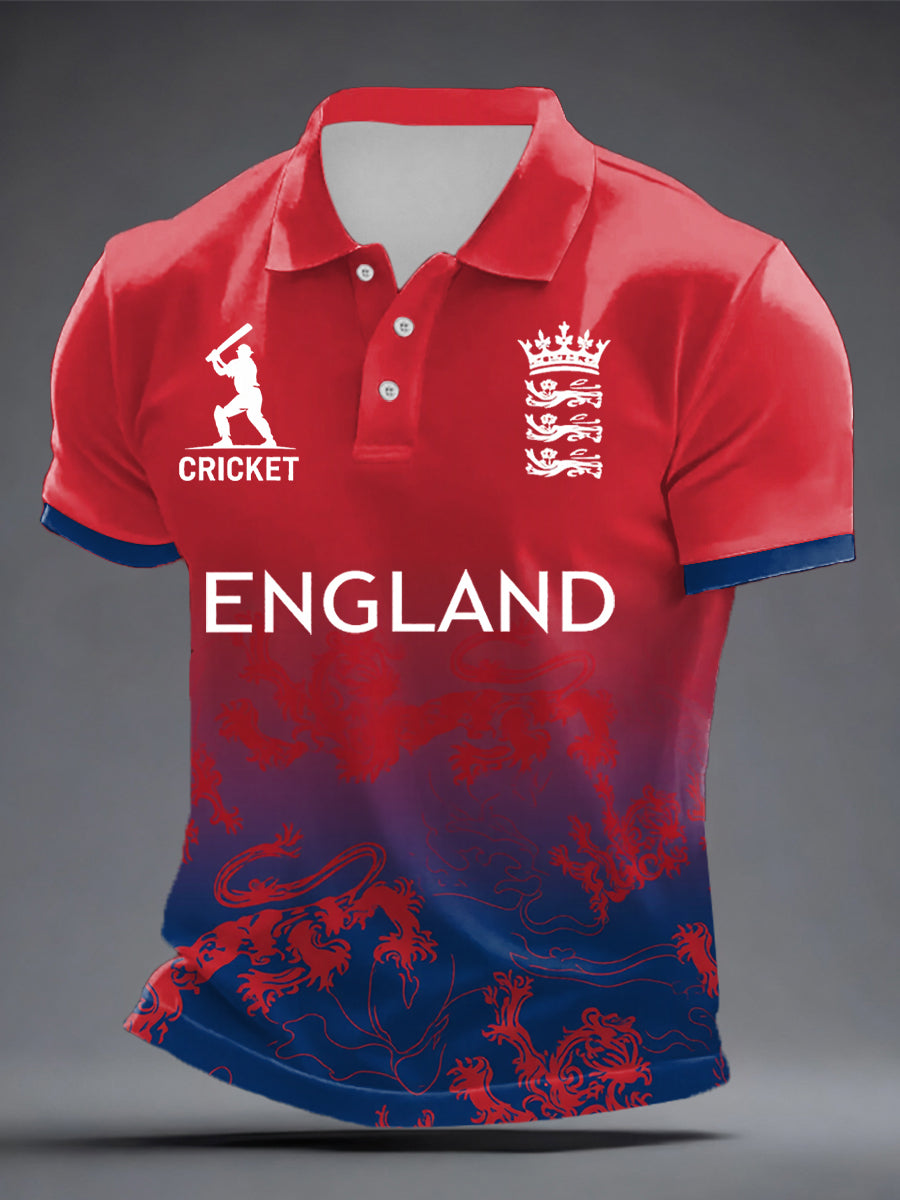 Men's Cricket Printed Shirt