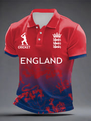 Men's Cricket Printed Shirt