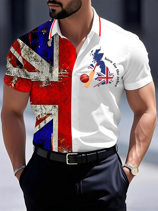Men's Cricket Printed Shirt
