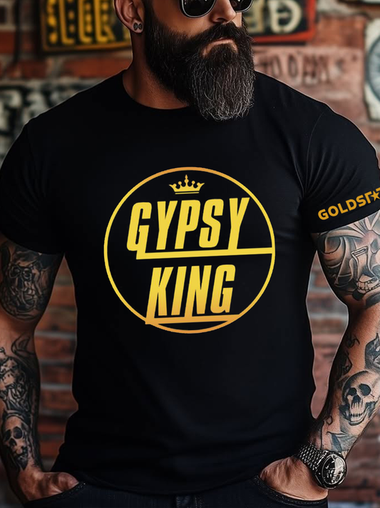 Men's Gypsy King Boxing Short Sleeves T-shirt