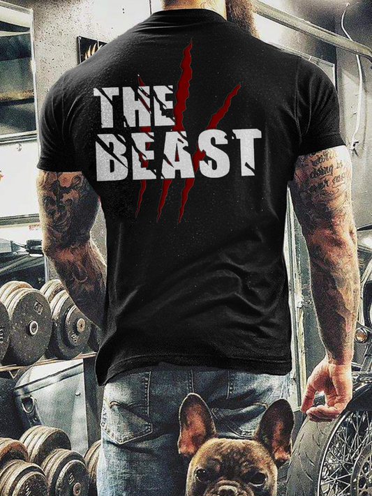 Men's The Beast Printed T-shirt