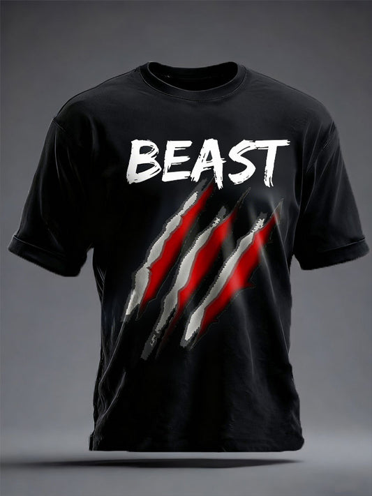 Men's The Beast Printed T-shirt