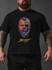 Men's The Beast Printed T-shirt