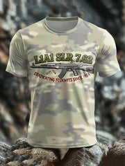 Men's SLR Gun L1AL 7.62 Printed short sleeves t-shirt
