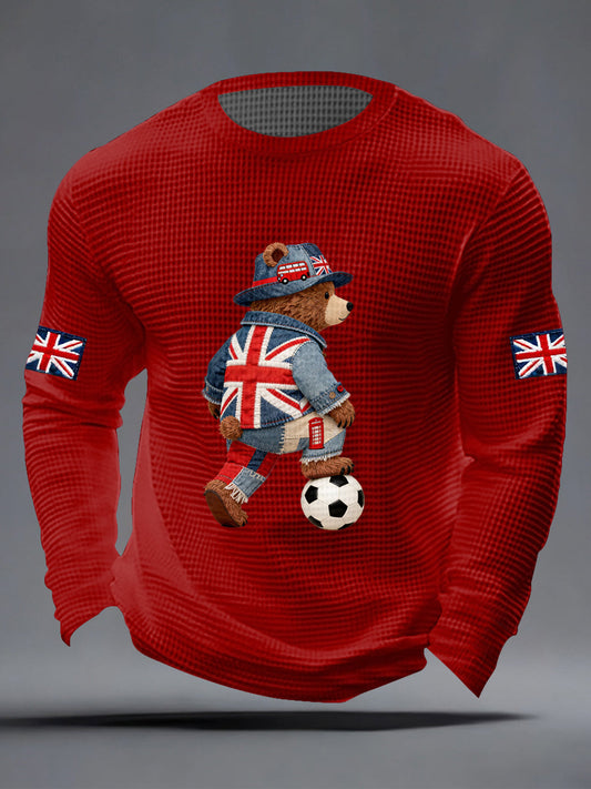 Men's British Style Waffle Top