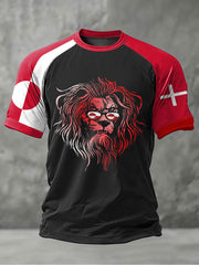 Men's Greenland Printed Casual T-Shirt
