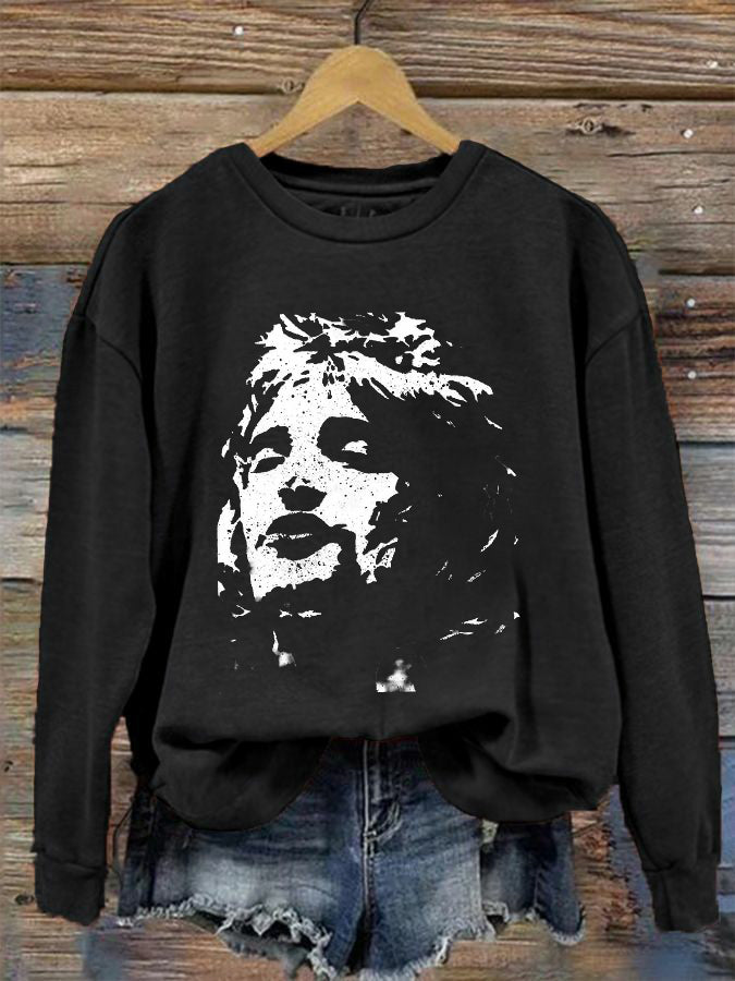 Women's Rod Stewart Printed Sweatshirt