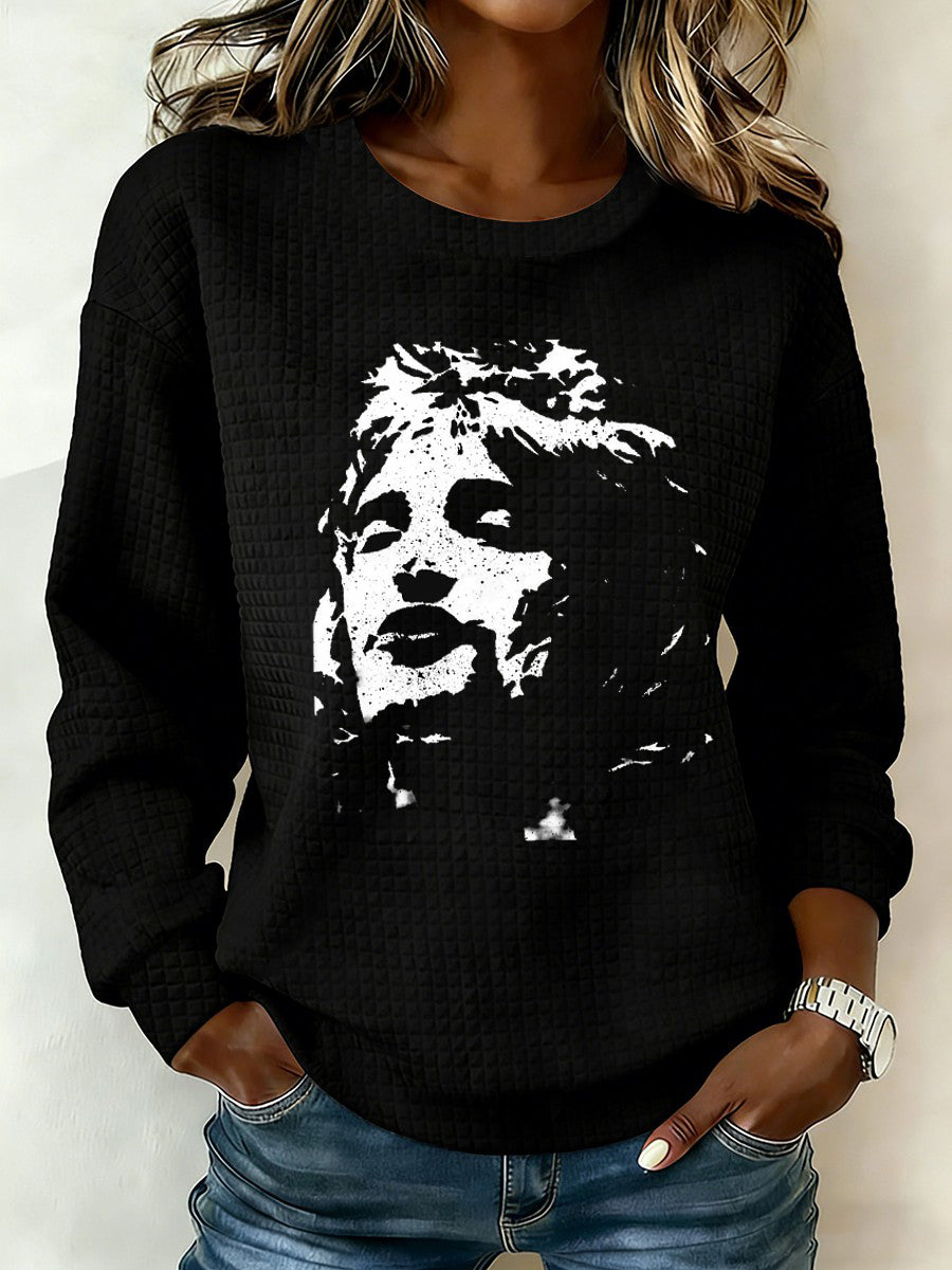 Women's Rod Stewart Printed Sweatshirt