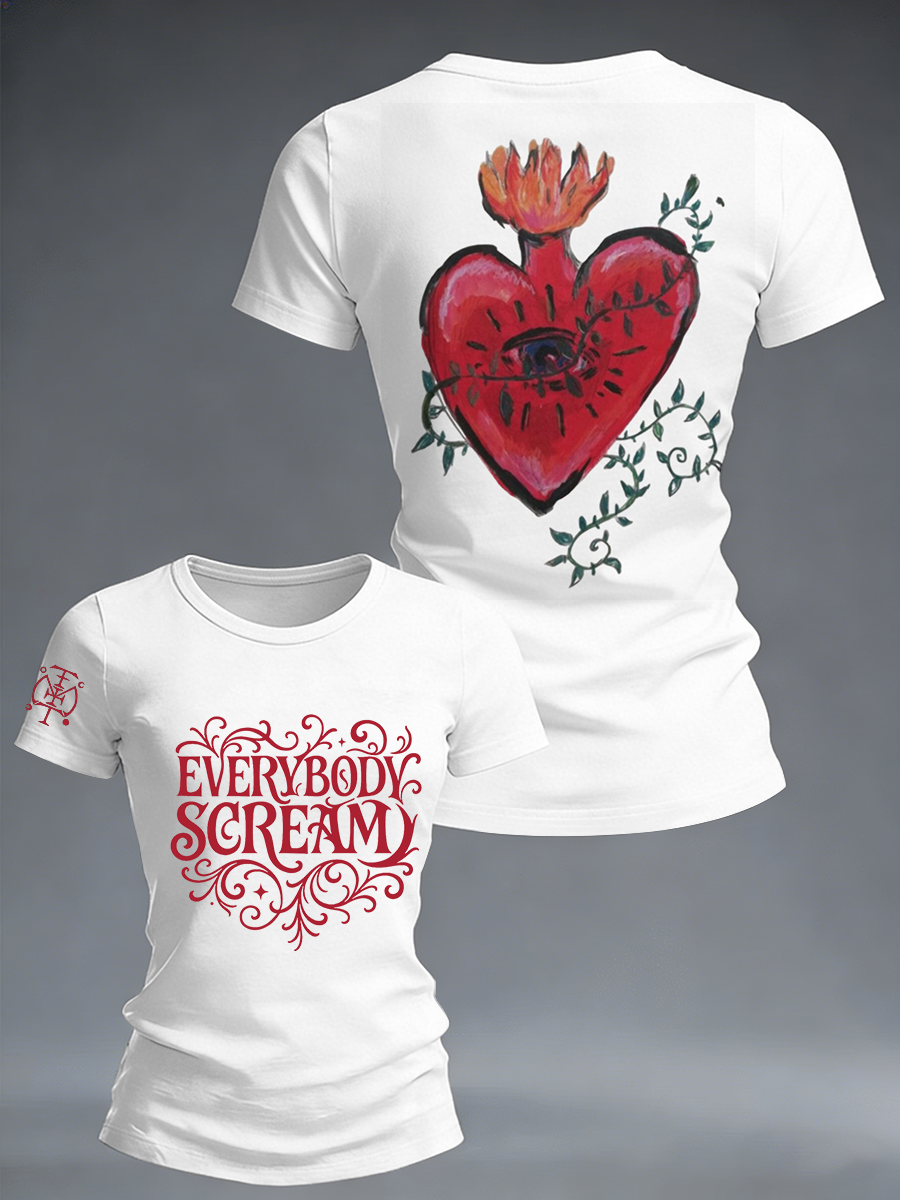 Women's Everybody Scream Tour Short Sleeve T-Shirt
