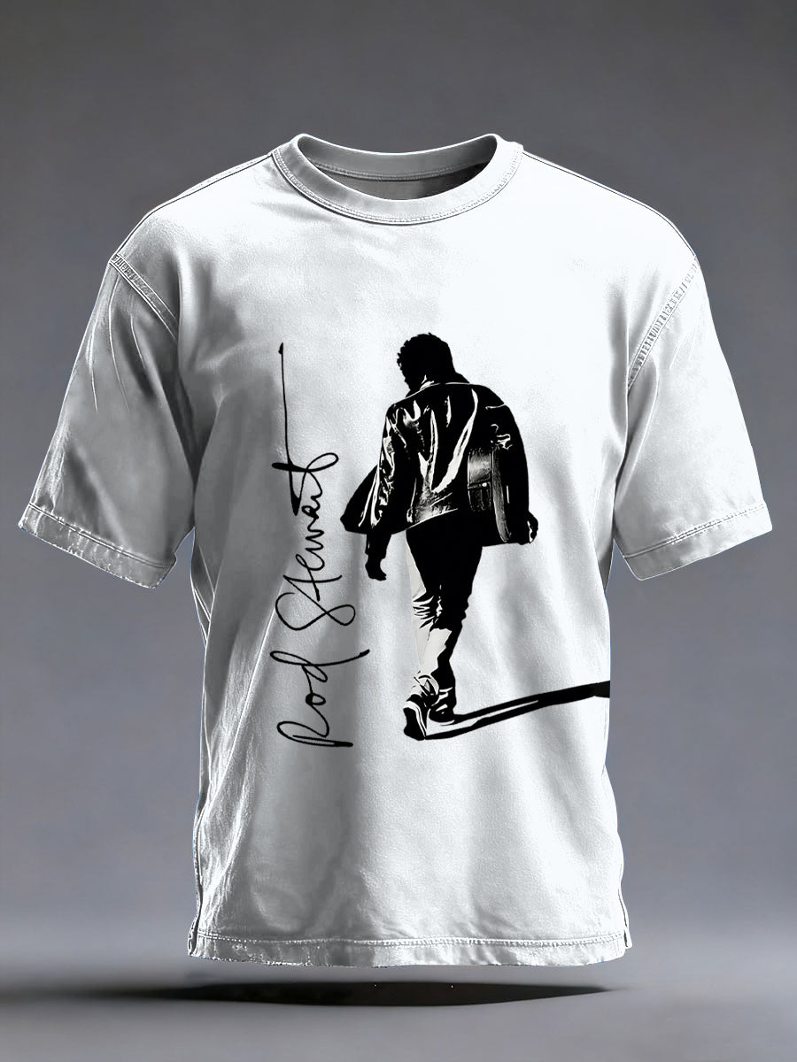Men's Rod Stewart Printed T-shirt