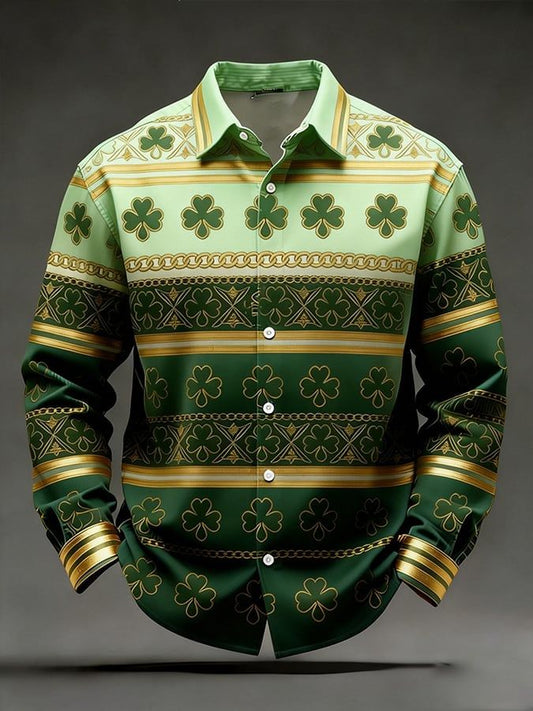 Men's St. Patrick's Day Printed Shirt