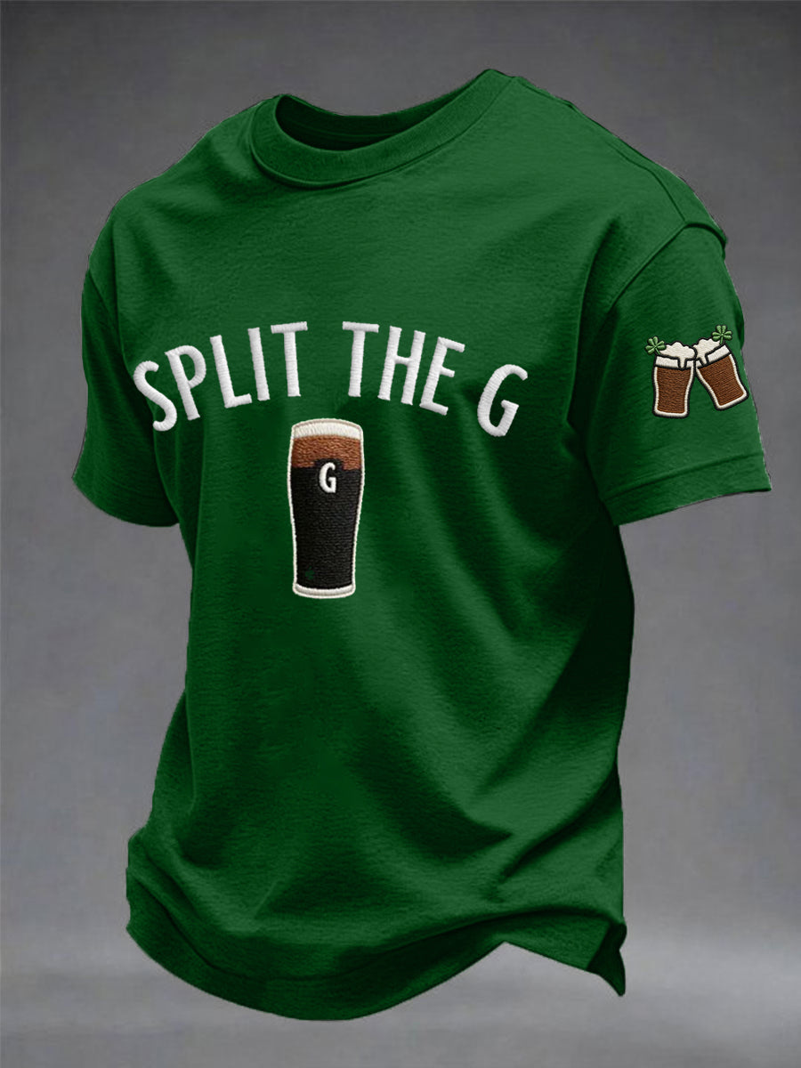 Men's St. Patrick's Day Split The G Casual Tee