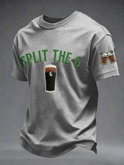 Men's St. Patrick's Day Split The G Casual Tee