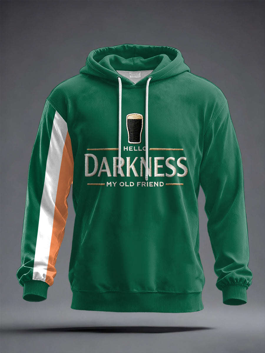 Men's Hello Darkness My Old Friend Hoodie