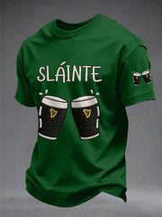 Men's Sláinte St. Patrick's Day Casual Tee