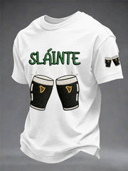 Men's Sláinte St. Patrick's Day Casual Tee