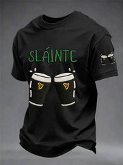 Men's Sláinte St. Patrick's Day Casual Tee