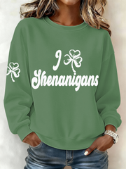 Women's Shenanigans Printed Regular Sweatshirt