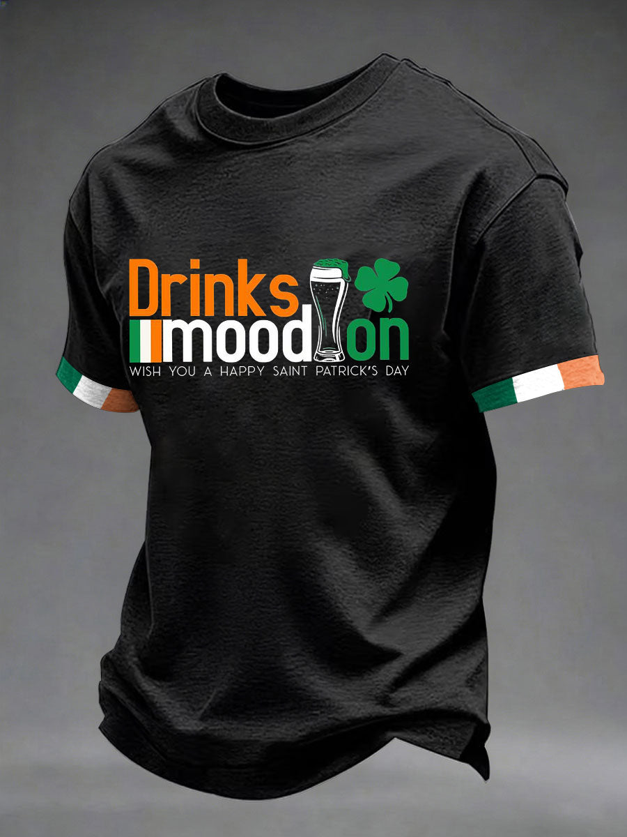 Men's St. Patrick's Day Printed Casual T-shirt