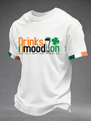 Men's St. Patrick's Day Printed Casual T-shirt