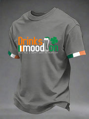 Men's St. Patrick's Day Printed Casual T-shirt
