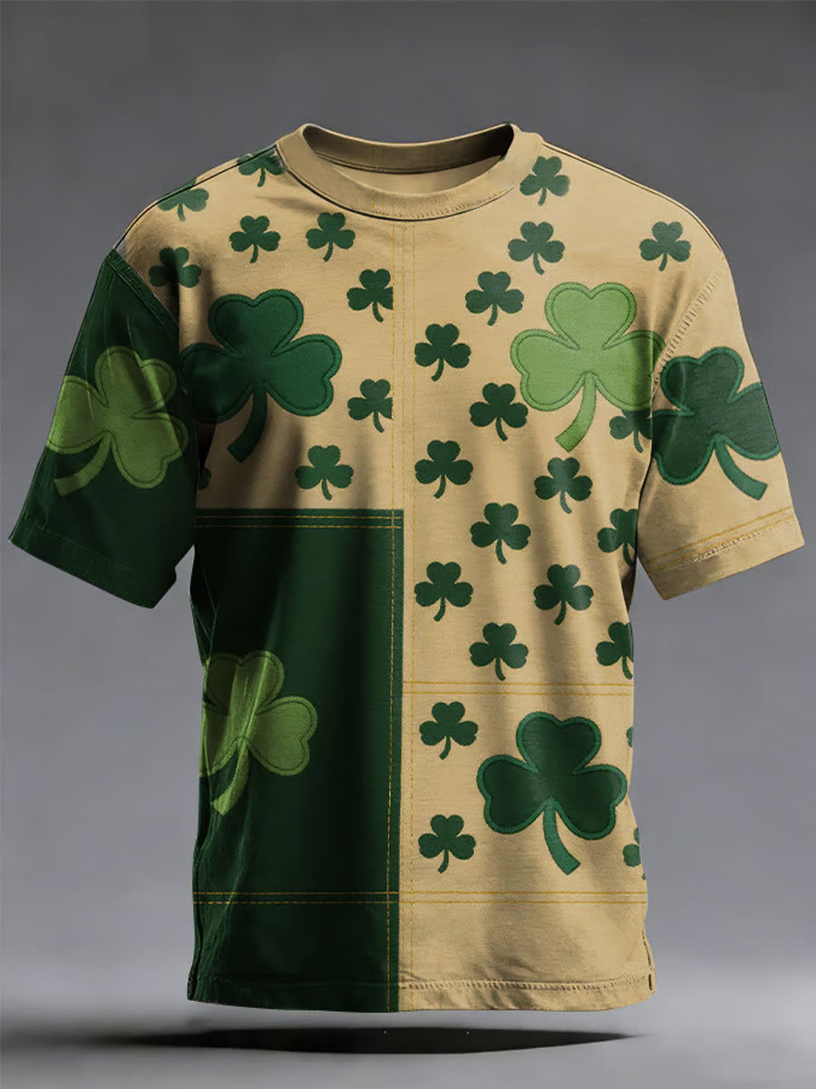 Men's St. Patrick's Day Printed T-shirt