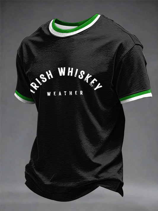 Men's St. Patrick's Day Printed T-shirt