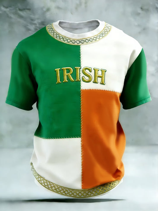 Men's St. Patrick's Day Printed T-shirt