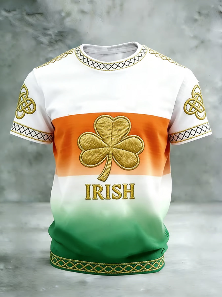 Men's St. Patrick's Day Printed T-shirt