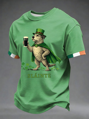 Men's St Patrick's Day Sláinte Vitamin G Short Sleeves T-shirt