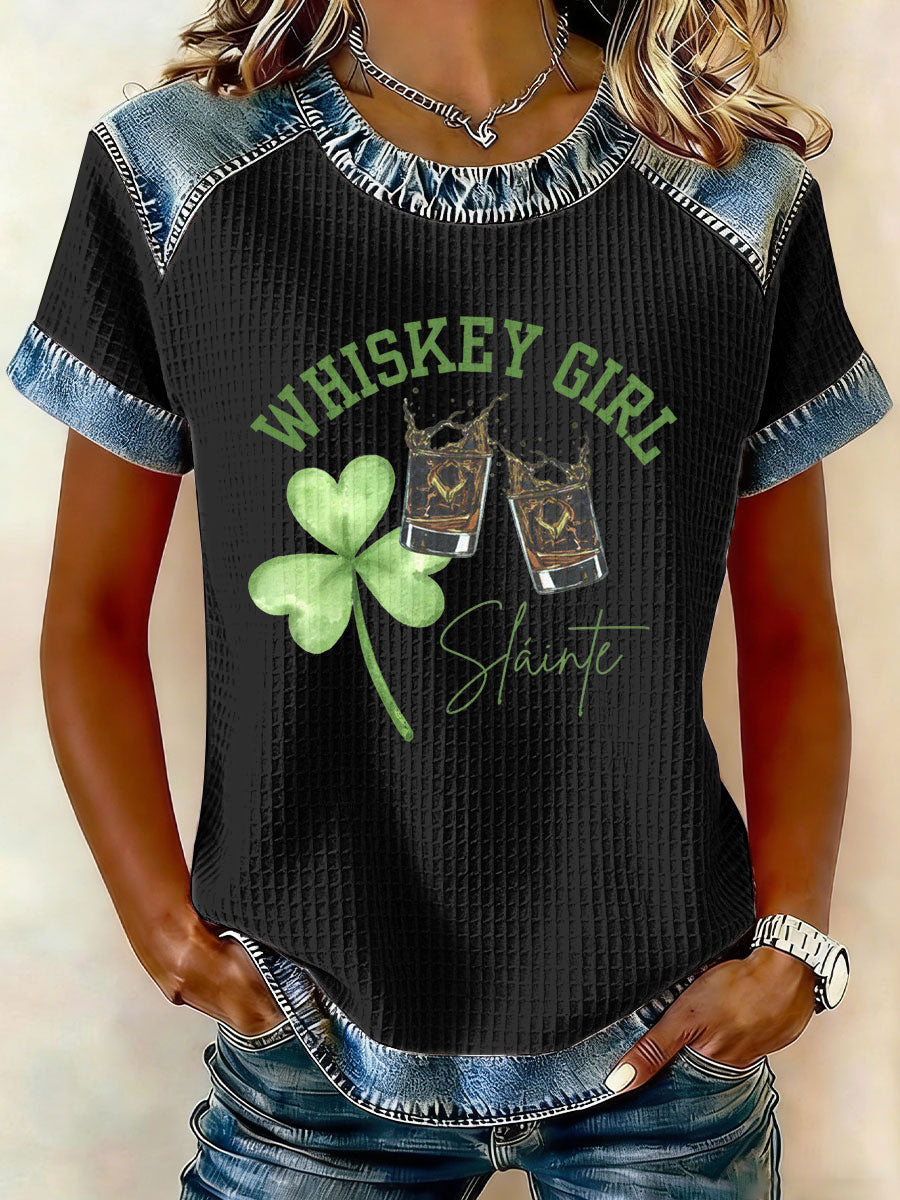Women's Whiskey Girl Short Sleeve Shirt