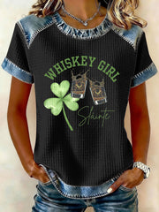 Women's Whiskey Girl Short Sleeve Shirt