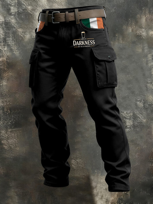 Men's Hello Darkness My Old Friend Casual Trousers